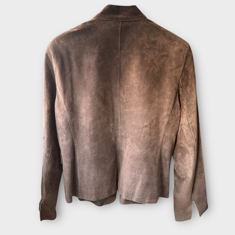 Anne Klein 100% Suede Leather Jacket – Size XL (Like New) - Picture 8 of 10